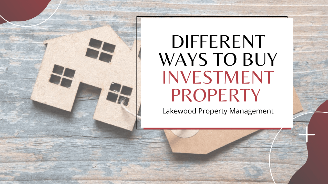 Different Ways to Buy Investment Property - Article Banner
